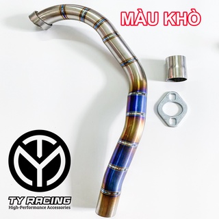 Cổ Pô Titan gắn Pô ZIN các dòng xe SỐ xe GA Chuẩn Titan xịn - TY Racing