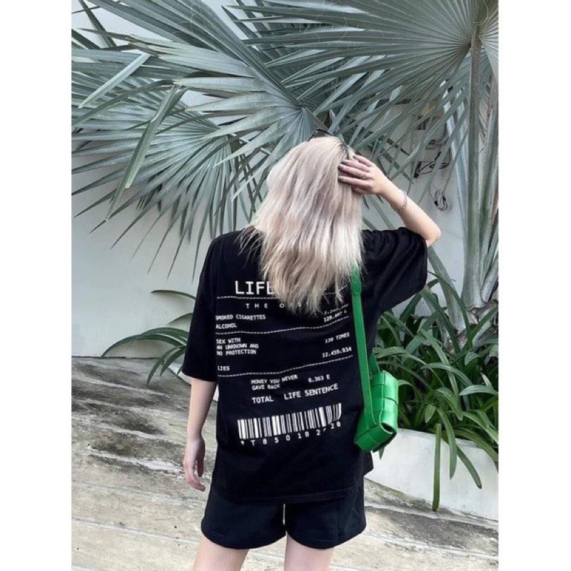 Áo phông LIFE in lưng TTA977