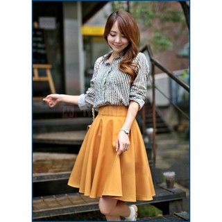 Chân Váy Xòe Vintage Thời Trang
