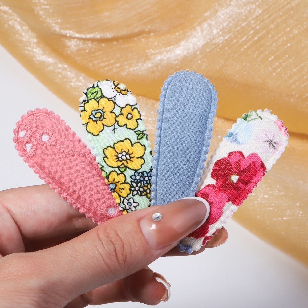 Set 6 Kẹp tóc KIDSBOWS họa tiết xinh xắn thời trang dành cho bé gái