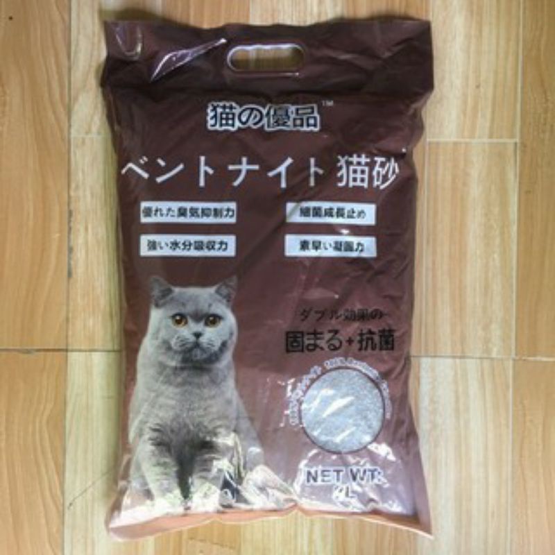 [ƯU ĐÃI DÙNG THỬ] Cát vệ sinh cho chó mèo MOCHI 8L  - Vón cục nhanh, khử mùi rất tốt, kháng khuẩn, giá mềm