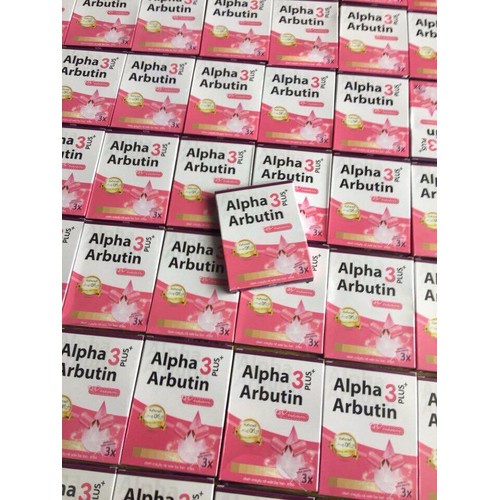 Vĩ 10 viên  Vĩ Kích Dưỡng Trắng Da Alpha Arbutin Thái Lan