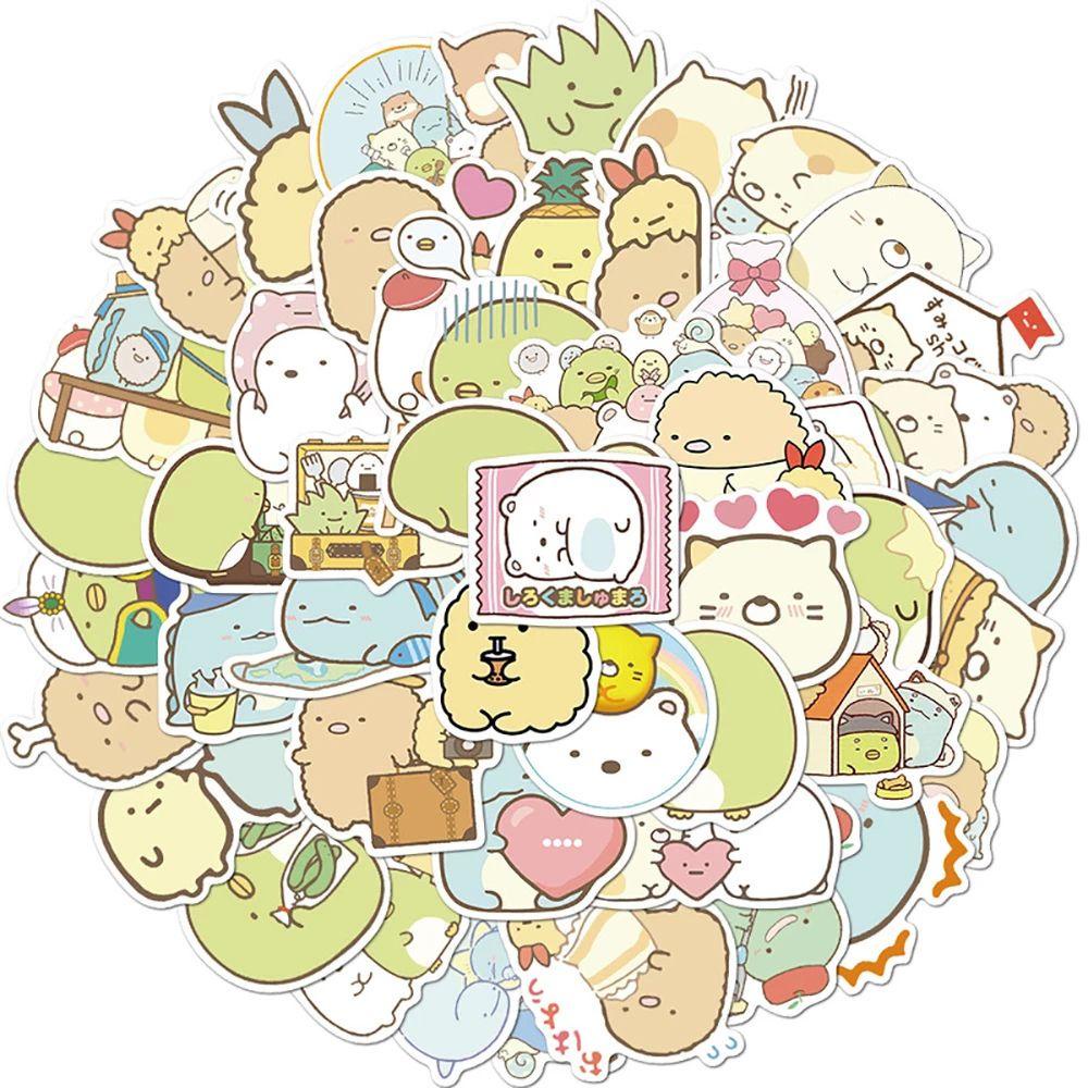 Miếng Dán Trang Trí Laptop / Điện Thoại Chống Nước In Hình Sumikko Gurashi
