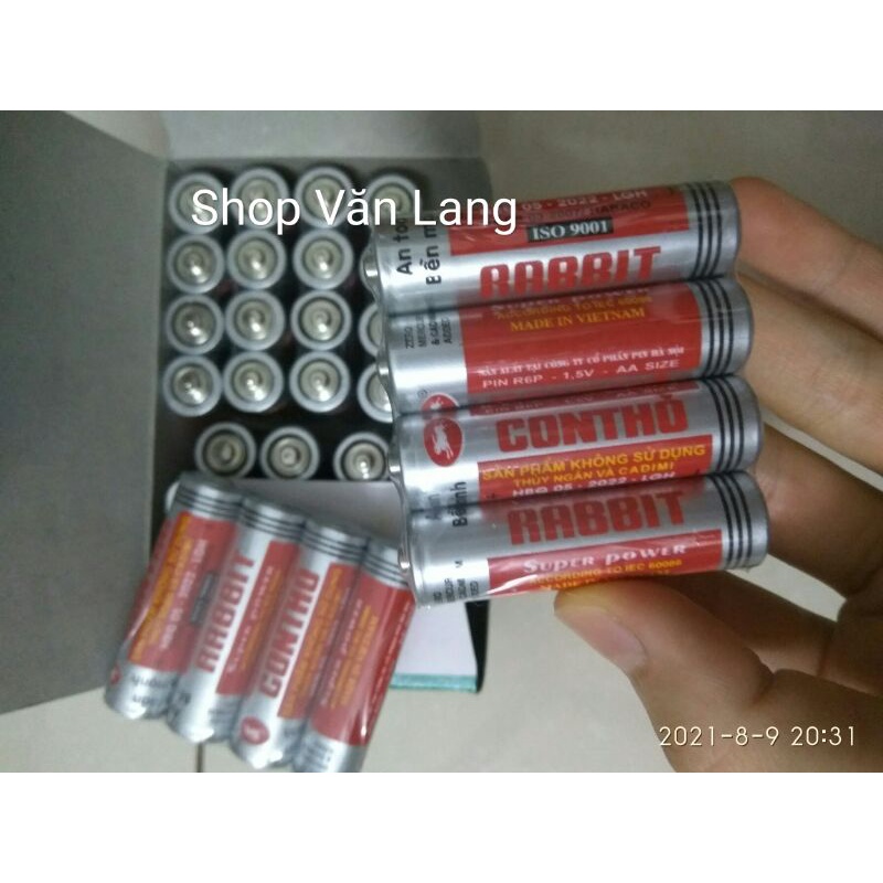 4 Viên Pin con thỏ AA - 1,5V