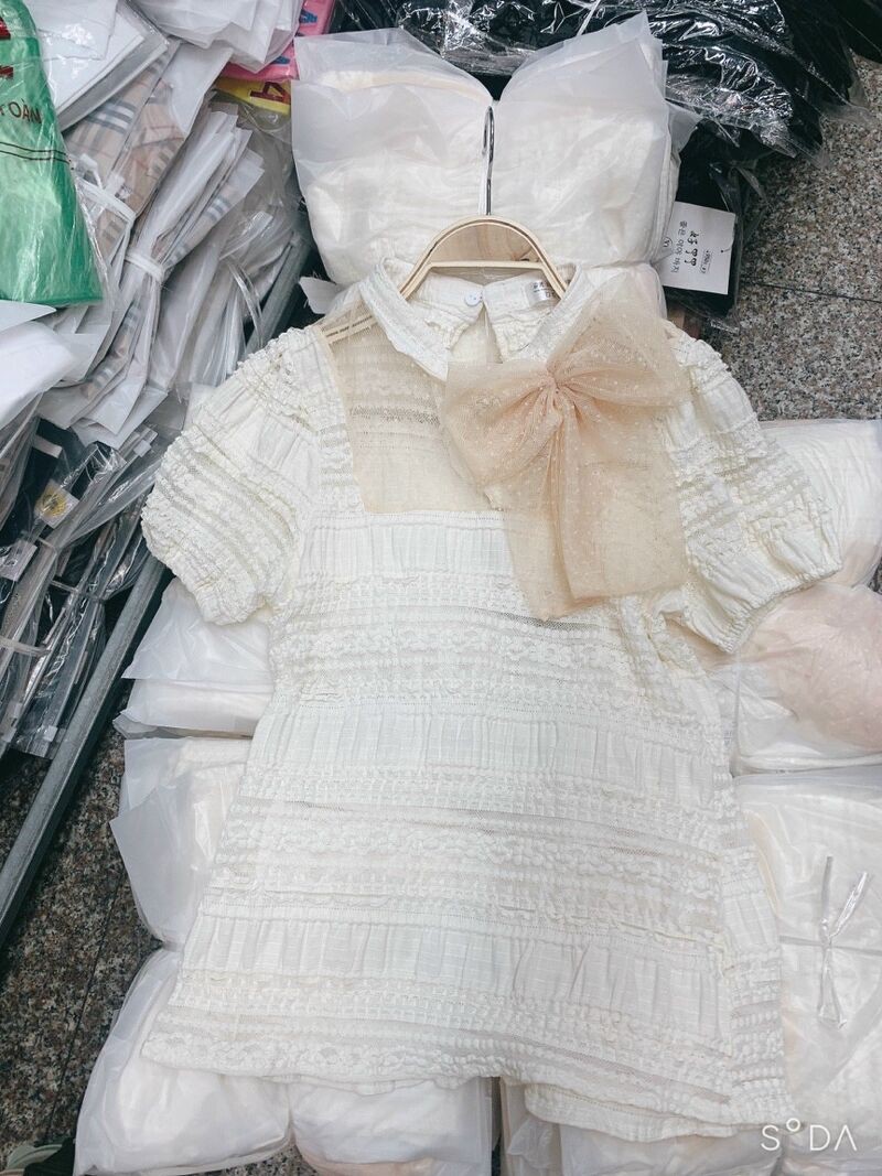 [ Mã WASTRUN4 giảm 10% tối đa 30K đơn 99K] Áo sơ mi ren cổ nơ tiểu thư thanh lịch điệu đà | BigBuy360 - bigbuy360.vn