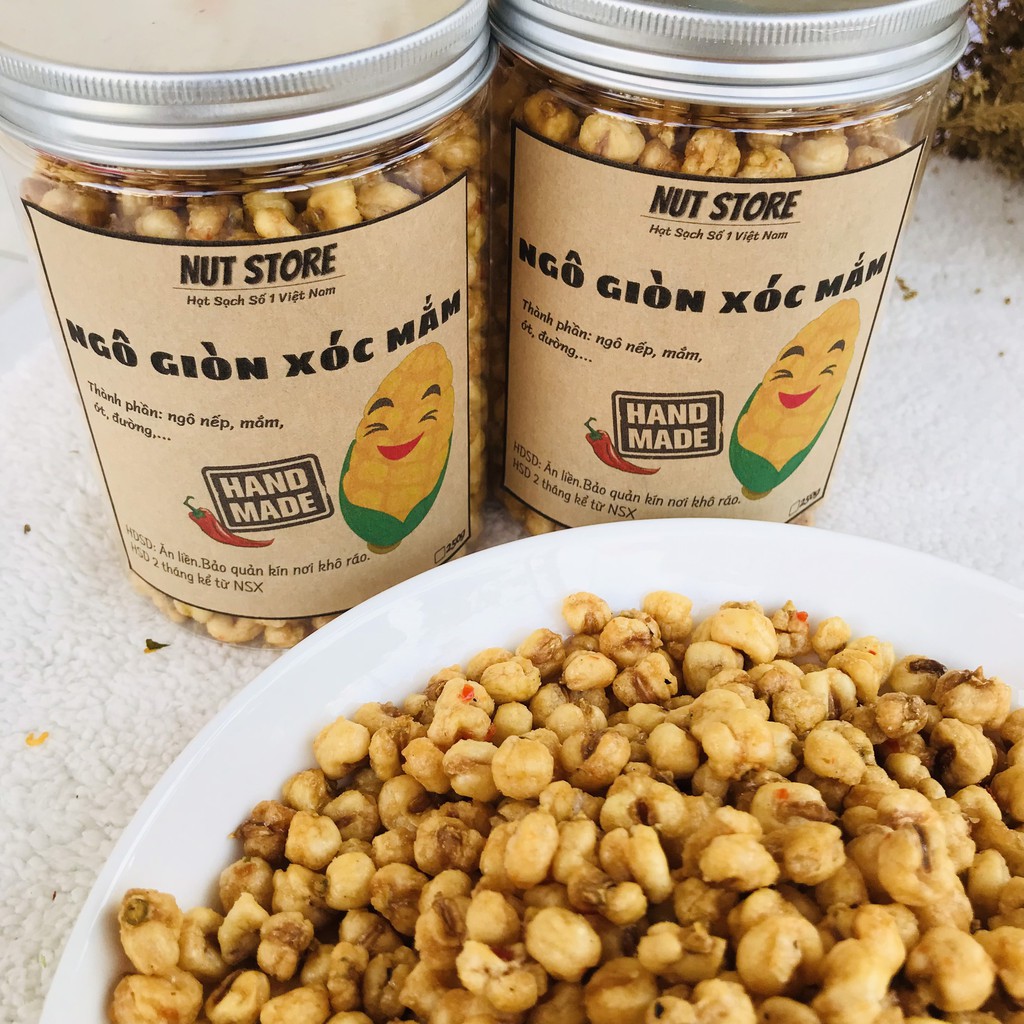 Ngô nếp sấy giòn Food Store 350g