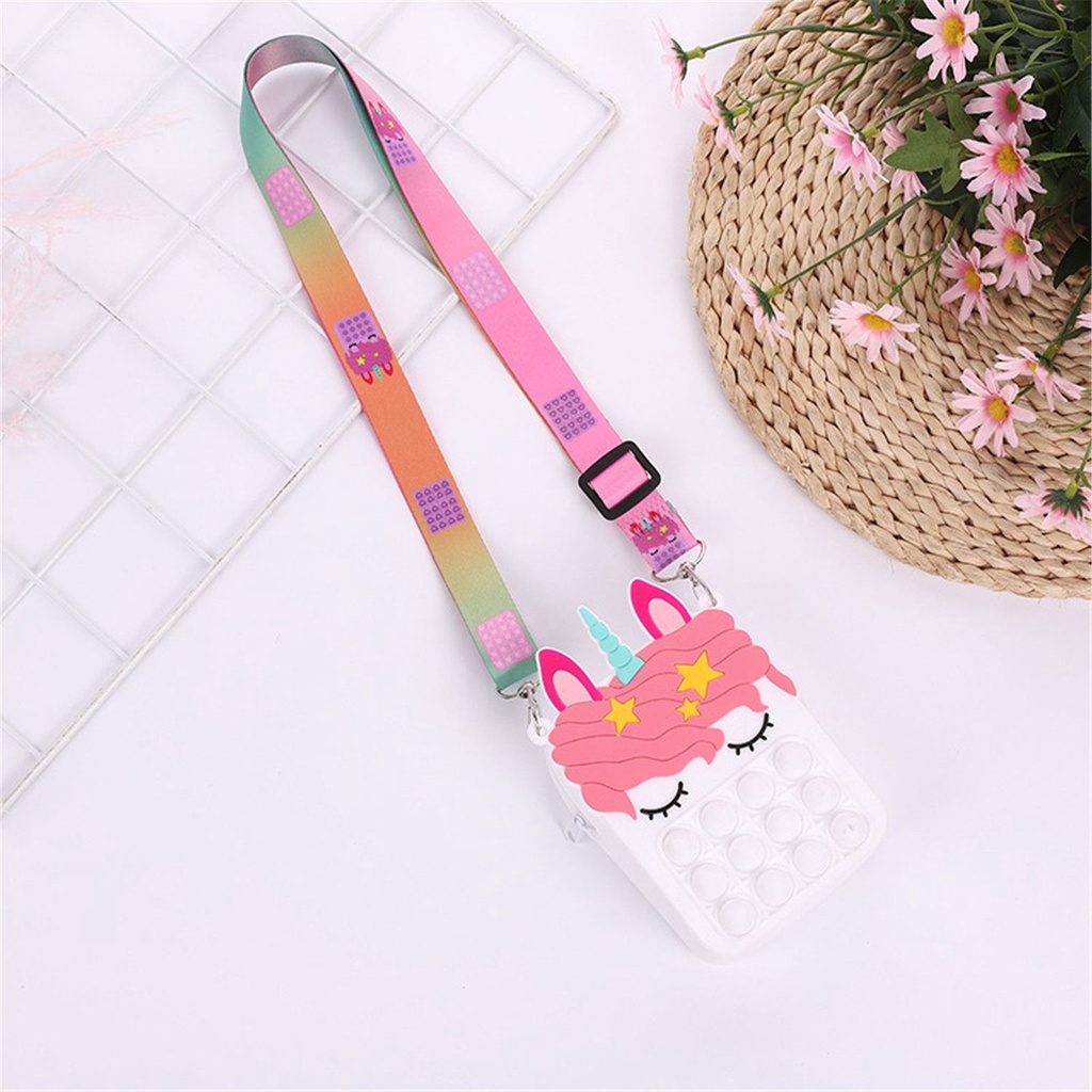 Túi Đựng Tiền Xu Đồ Chơi Giải Tỏa Căng Thẳng Mini Dành Cho Người Lớn Và Trẻ Em Nhiều Màu Sắc