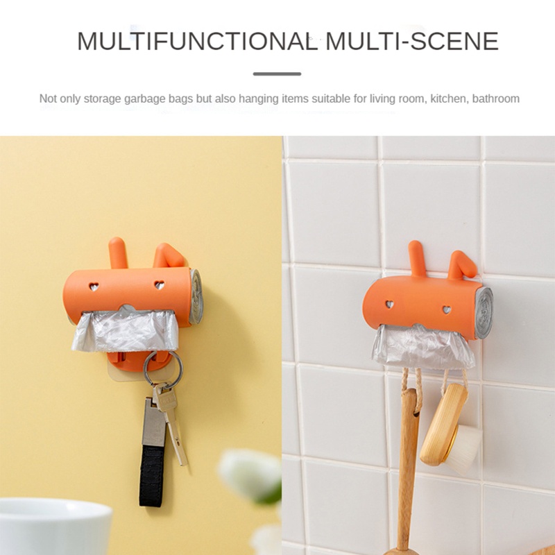 Giá Đỡ Túi Rác Gắn Tường Tiện Dụng Cho Phòng Ngủ / Nhà Tắm