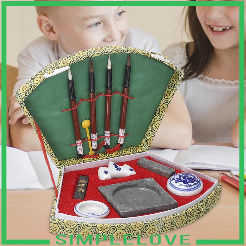 Bộ Cọ Viết Thư Pháp Trung Hoa Chuyên Nghiệp Dành Cho Học Sinh