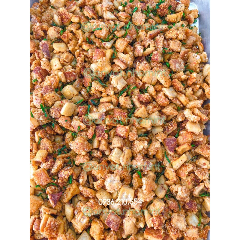 [HÀNG MỚI MỖI NGÀY] Tóp mỡ lá chanh KETO/DAS giòn tan - BAO ĐỔI TRẢ