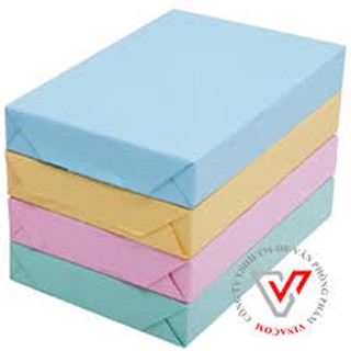 500 tờ giấy màu A4 định lượng 70gsm