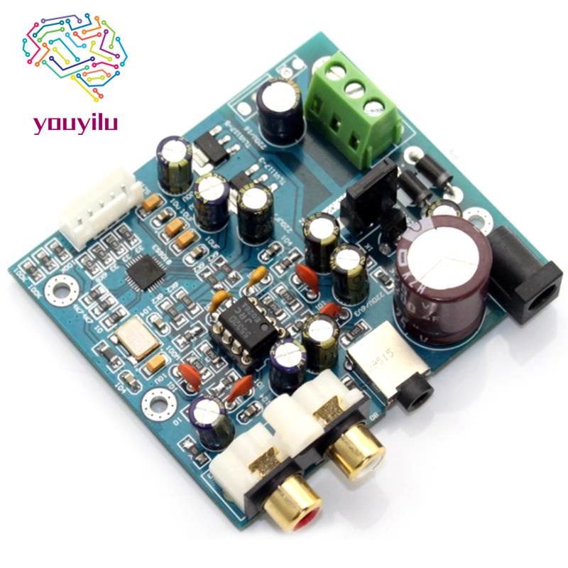 Bảng Giải Mã ES9018K2M DAC ES9018 I2S Đầu Vào Bằng Sợi Đồng Thaune5532,I2S Dsd