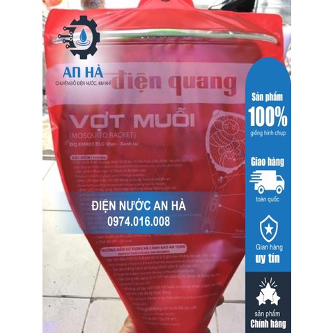 VỢT MUỖI ĐIỆN QUANG CHÍNH HÃNG ( BẢO HÀNH 12 THÁNG )