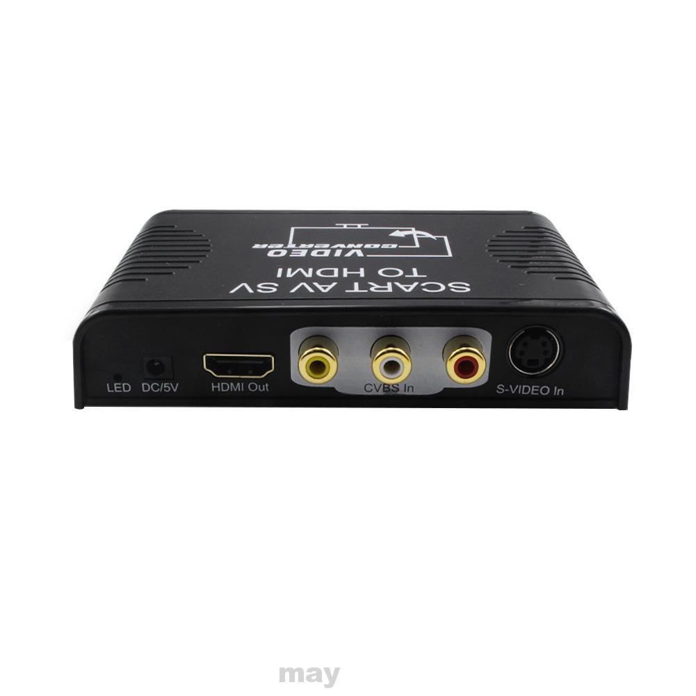 Hộp Chuyển Đổi Tín Hiệu Av Sv Scart Sang Hdmi 3 Trong 1 Cho Hdtv