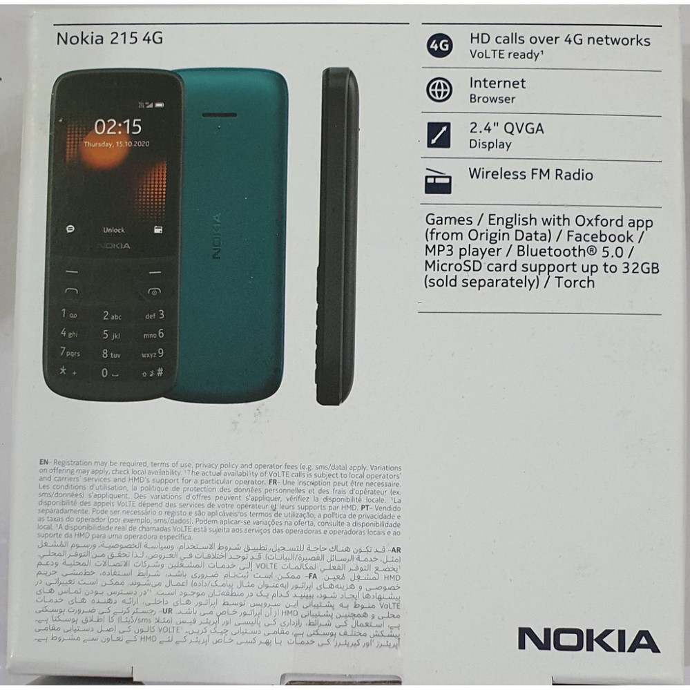 [ DEAL SỐC ] Điện Thoại Nokia 215 4G (2020) - Hàng Chính Hãng Giao Hàng Toàn Quốc | WebRaoVat - webraovat.net.vn