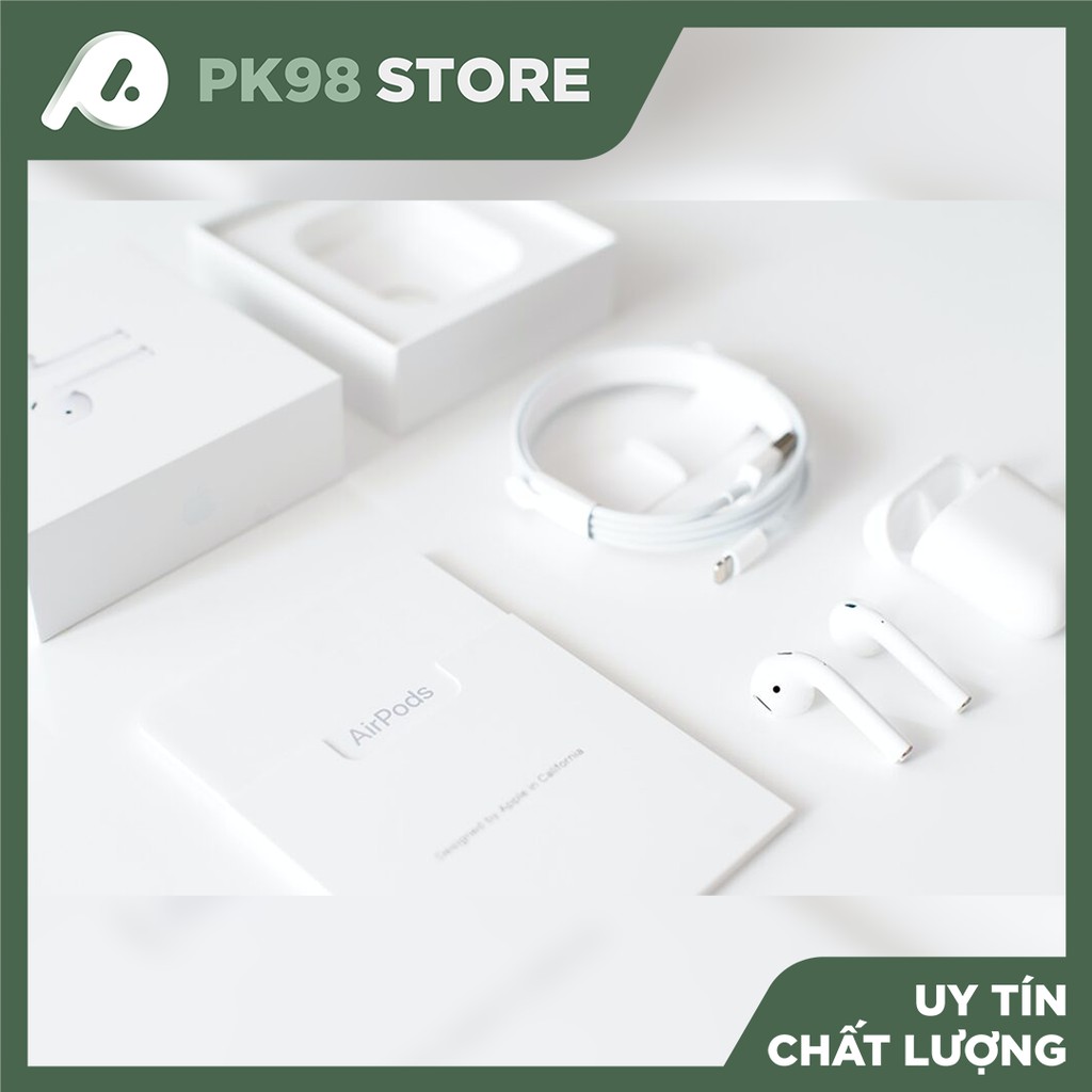 [AIRPODS 2] TAI NGHE BLUETOOTH - ĐỊNH VỊ - ĐỔI TÊN - CHIP JERY - DÙNG CHO CẢ IOS VÀ ANDROID