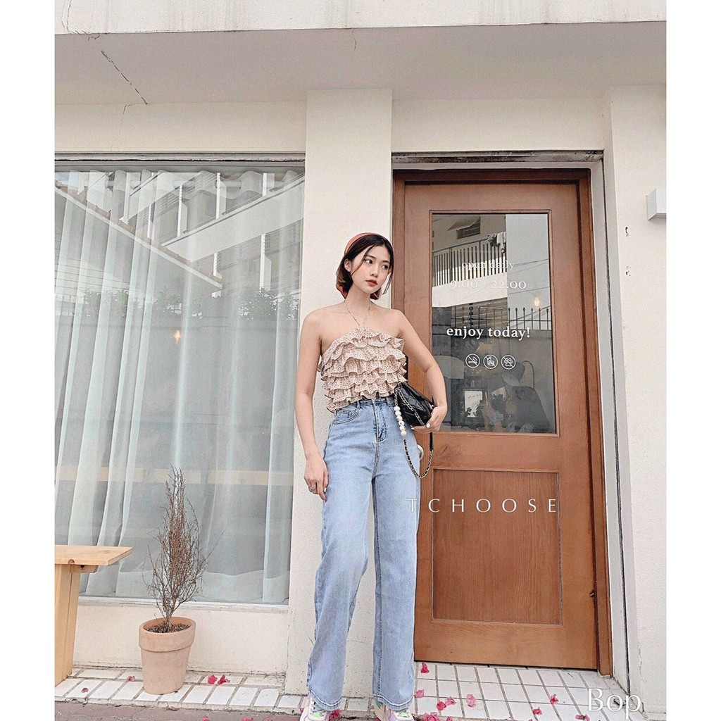 Áo Yếm chấm bi 2 dây siêu xinh LS35