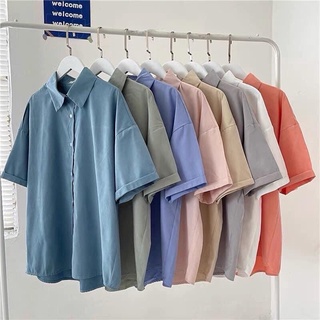 Áo sơmi xanh size L