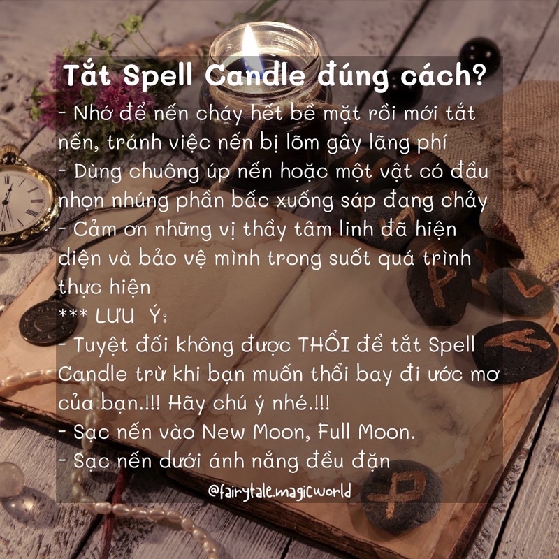 PROTECTION spell candle | Nến hỗ trợ bảo vệ vòng hào quang ánh sáng, bảo vệ khỏi những năng lượng xấu