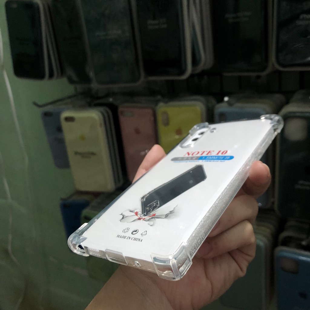 [Loại Xịn] Ốp Lưng SAMSUNG NOTE 10 Chống Sốc Trong Suốt | BigBuy360 - bigbuy360.vn