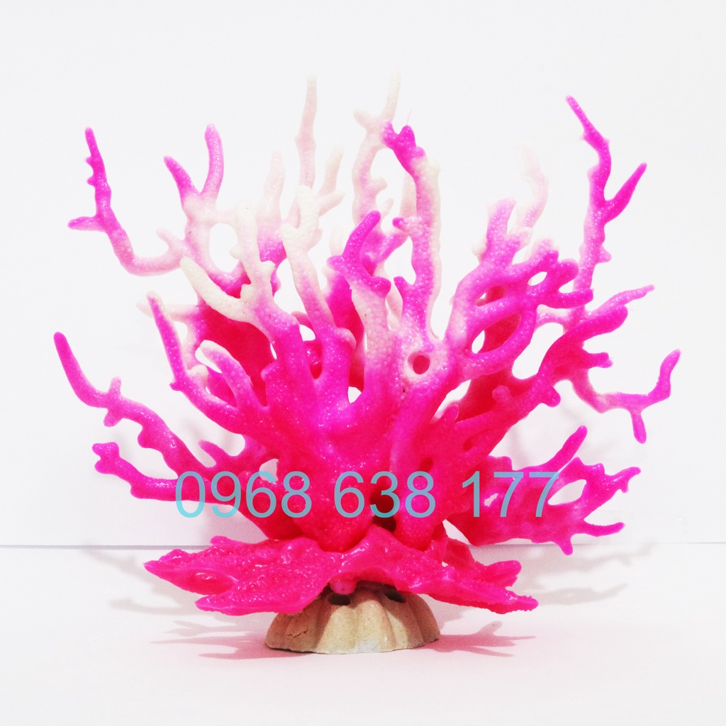 Mô hình cây xương nhiều màu trang trí bể cá