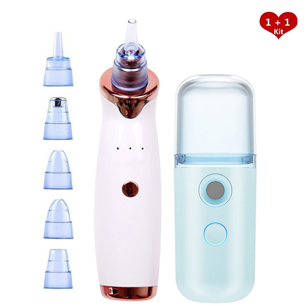 Máy hút mụn Salorie D00071 có thể sạc lại tẩy mụn đầu đen làm sạch lỗ chân lông sử dụng công nghệ Nano chăm sóc da