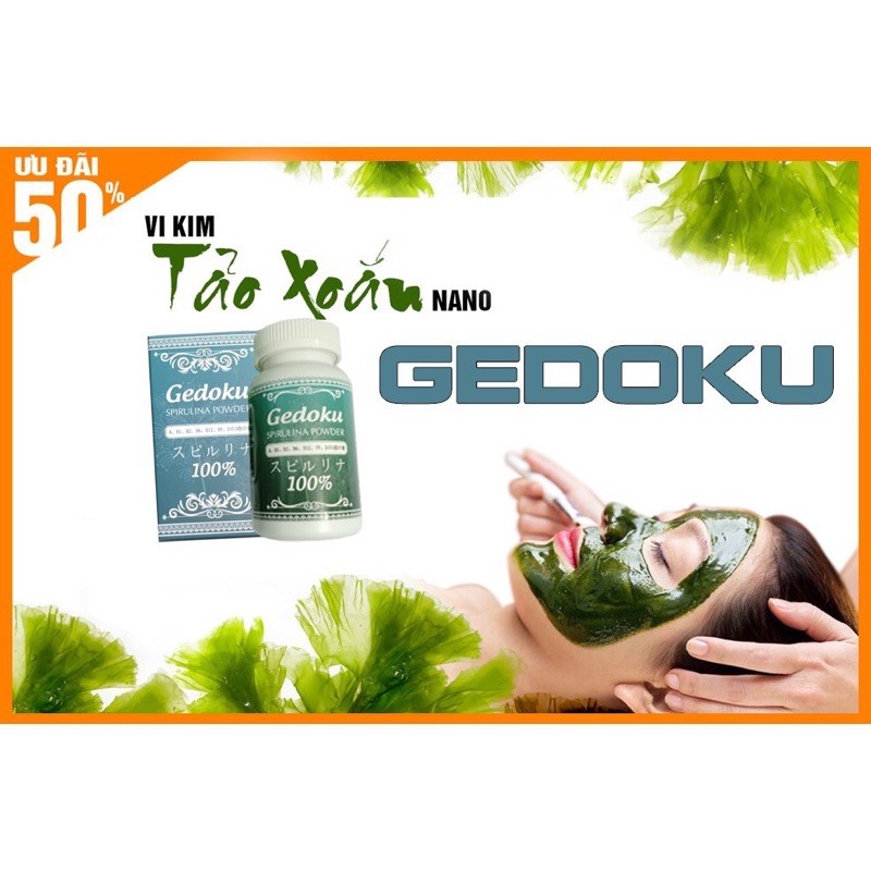 Tảo xoắn GEDOKU Nhật Bản