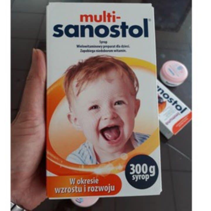 Multi- Sanostol siro loại 300g hàng Ba Lan sản xuất - Chất lượng chuẩn EU