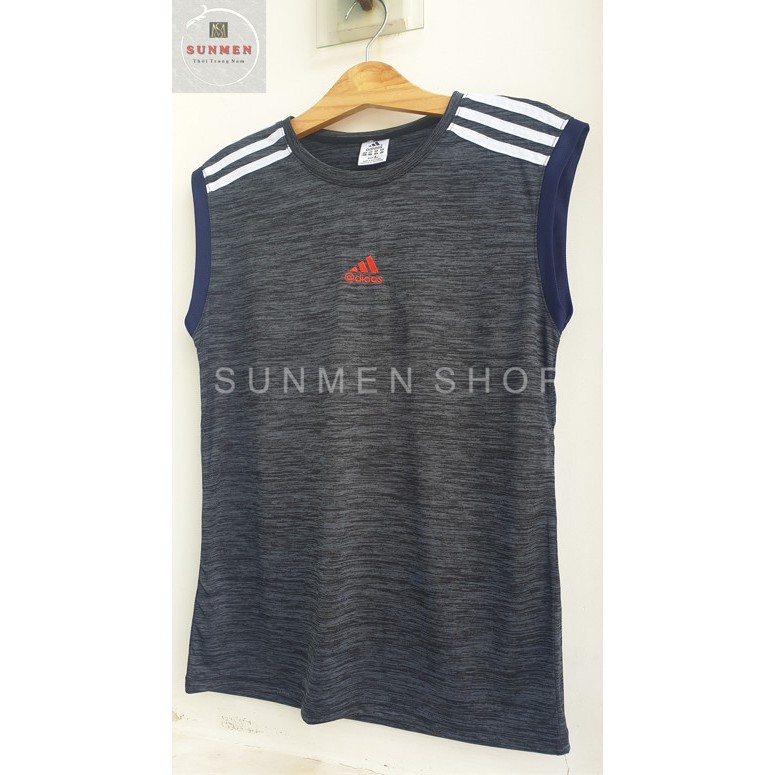[HCM] Áo Thun Ba Lỗ Thể Thao Nam From Rộng Sát Nách Body SUNMEN Đủ size từ 45 - 80kg,phù hợp tập gym,mặc ở nhà,mặc ngủ