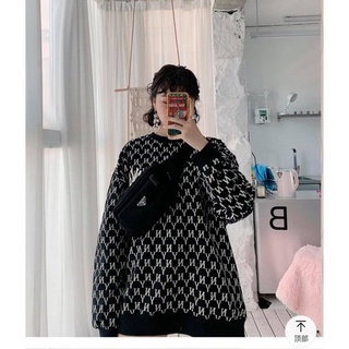Áo sweater n.y form rộng unisex kèm ảnh thật