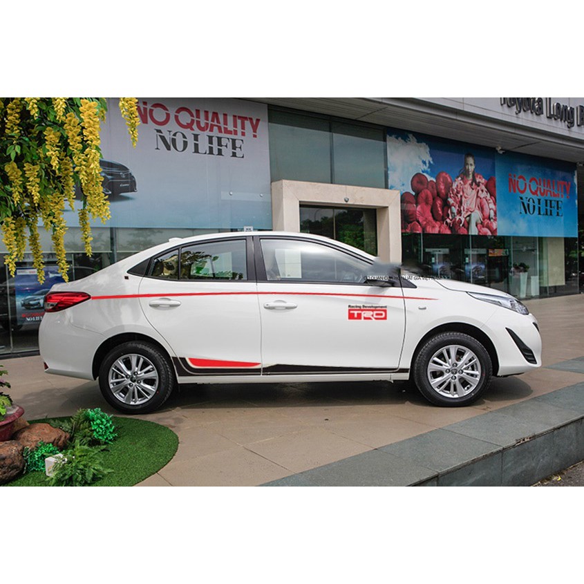Tem xe ô tô vios phong cách TRD TS096