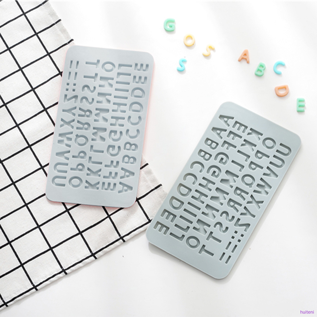 Khuôn Silicone Làm Bánh Hình Chữ Cái