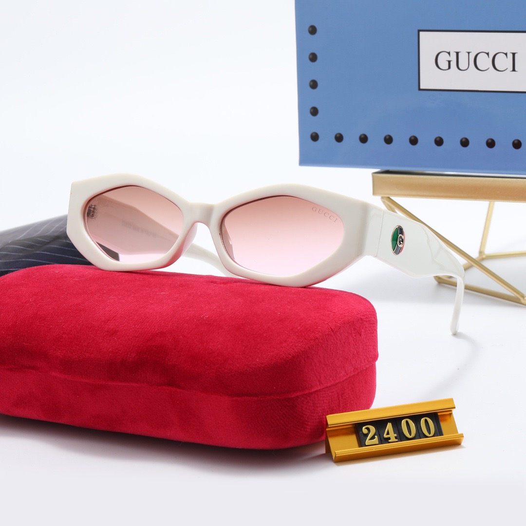 Gucci Kính râm 2021 kính chống tia UV phân cực mới của nam và nữ