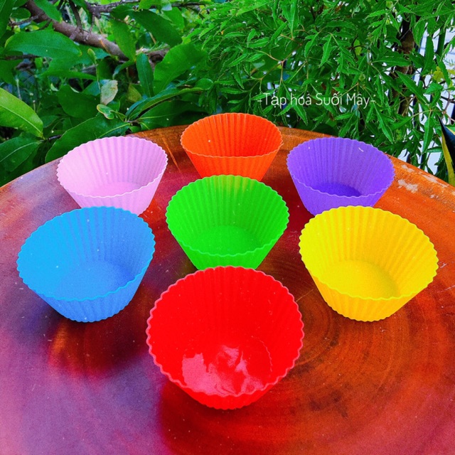 Set 5 Khuôn Bánh Silicon