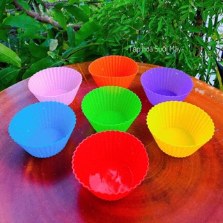 Set 5 Khuôn Bánh Silicon
