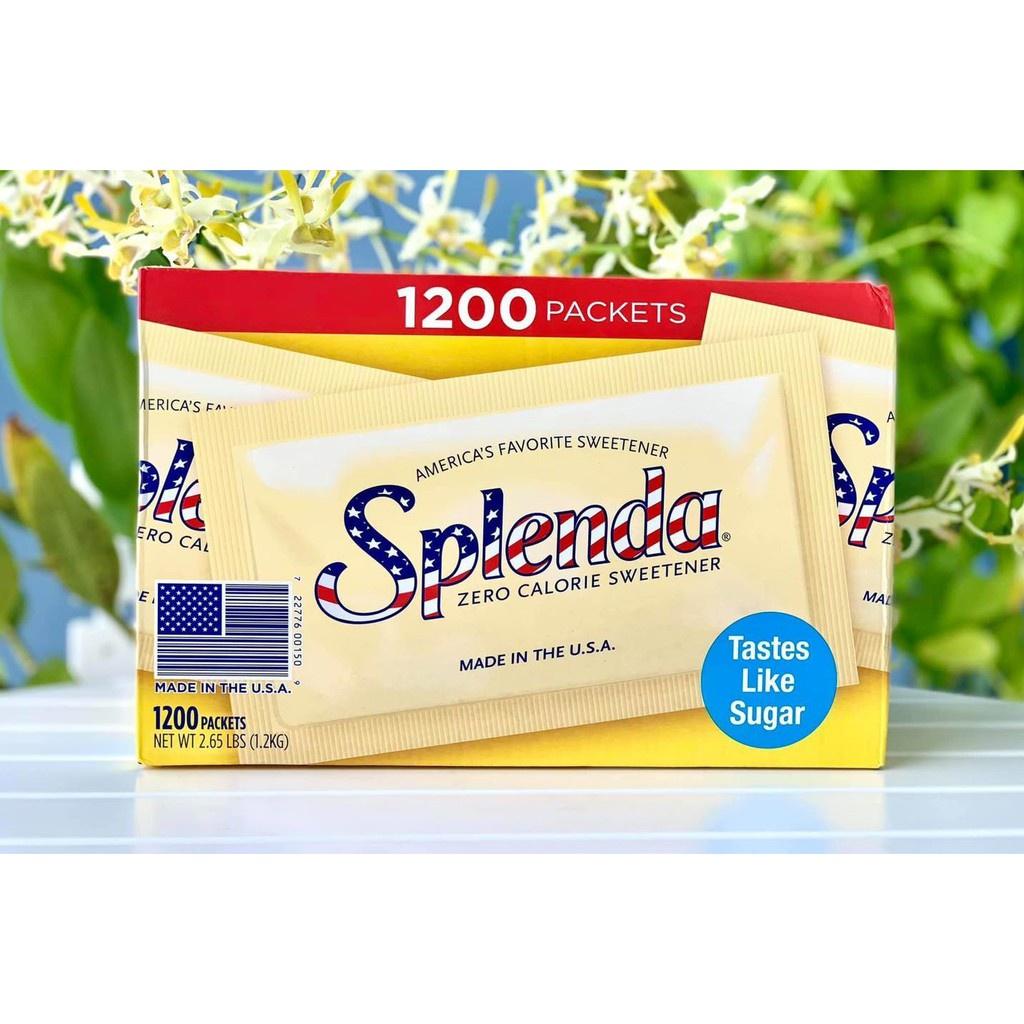 Đường ăn kiêng bệnh đường huyết giảm cân eatclean healthy keto tốt sức khoẻ Splenda chính hãng USA