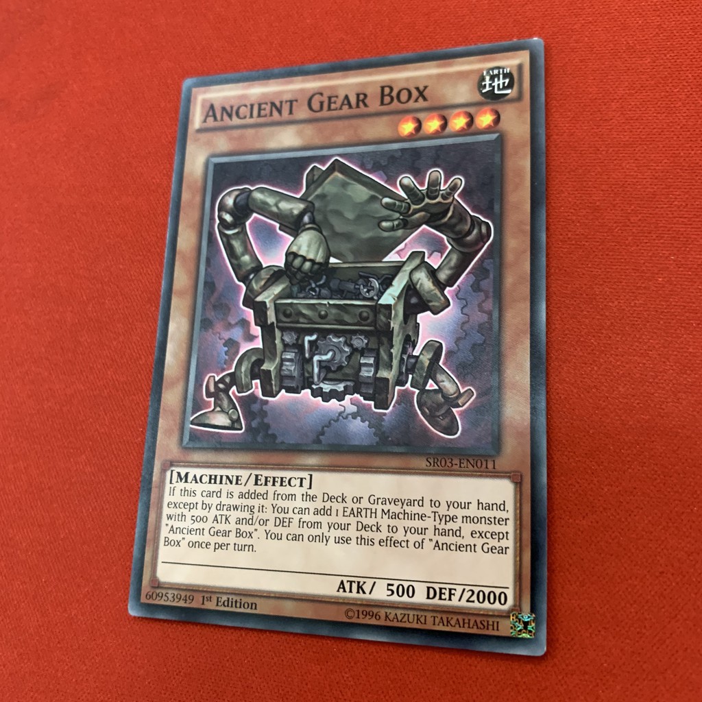 [EN][Thẻ Bài Yugioh Chính Hãng] Ancient Gear Box