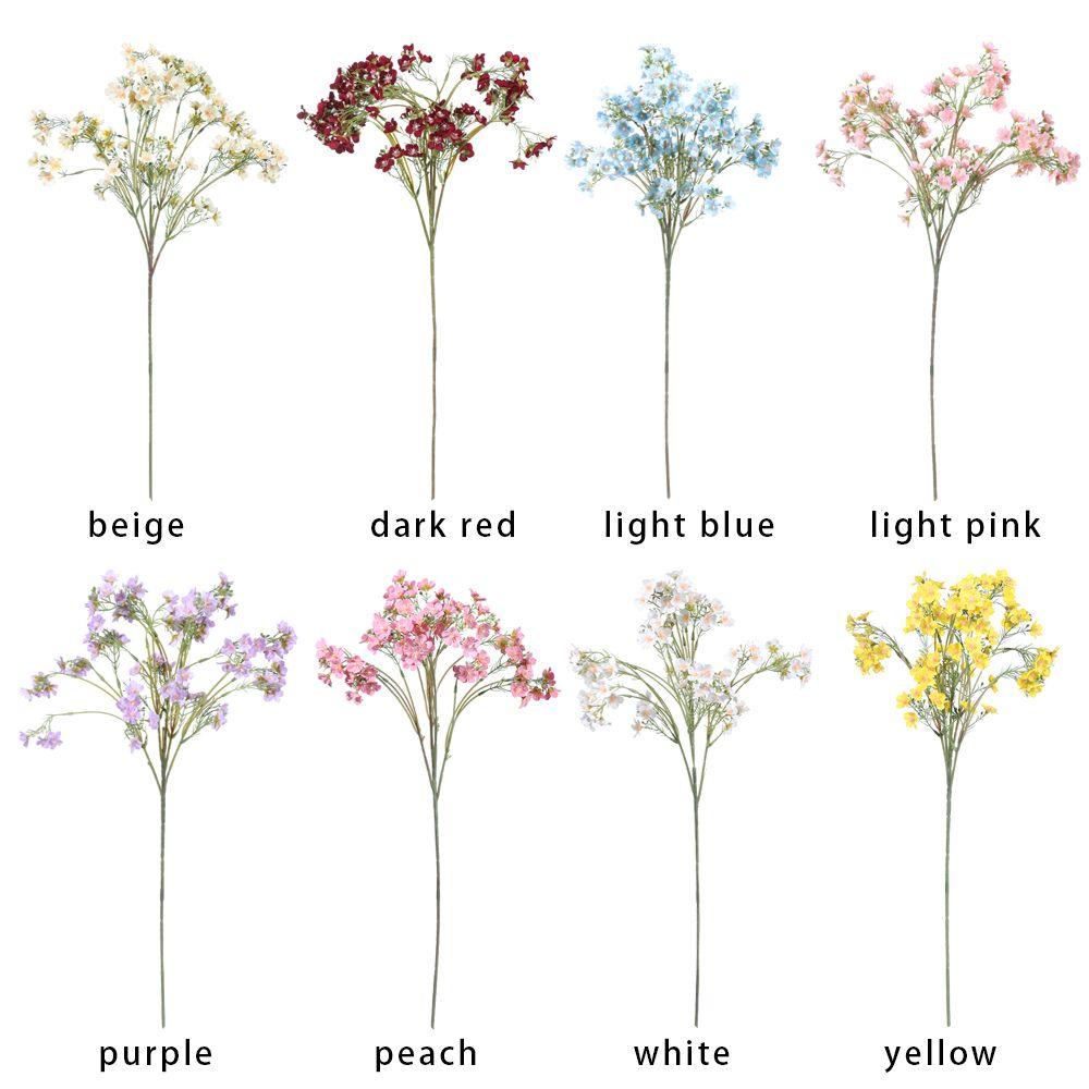 KUNHEV Hoa Mẫu Đơn Giả Bằng Nhựa Trang Trí Nhà Cửa / Tiệc Cưới DIY