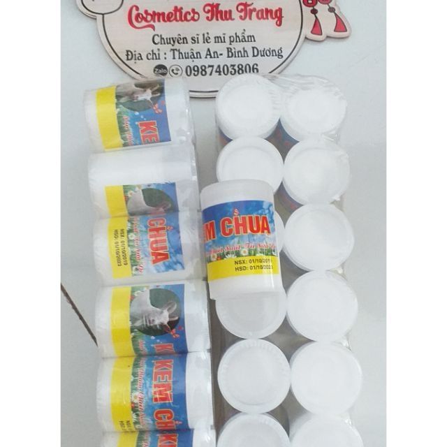 Lố 12h kem chua trắng da