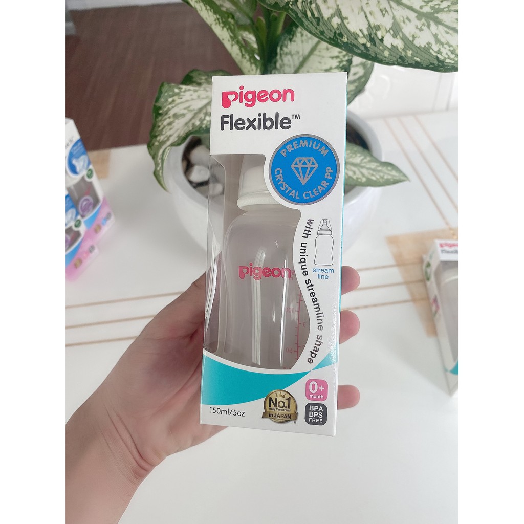 Bình Sữa Pigeon Streamline 150ml - 250ml ( hàng chính hãng )