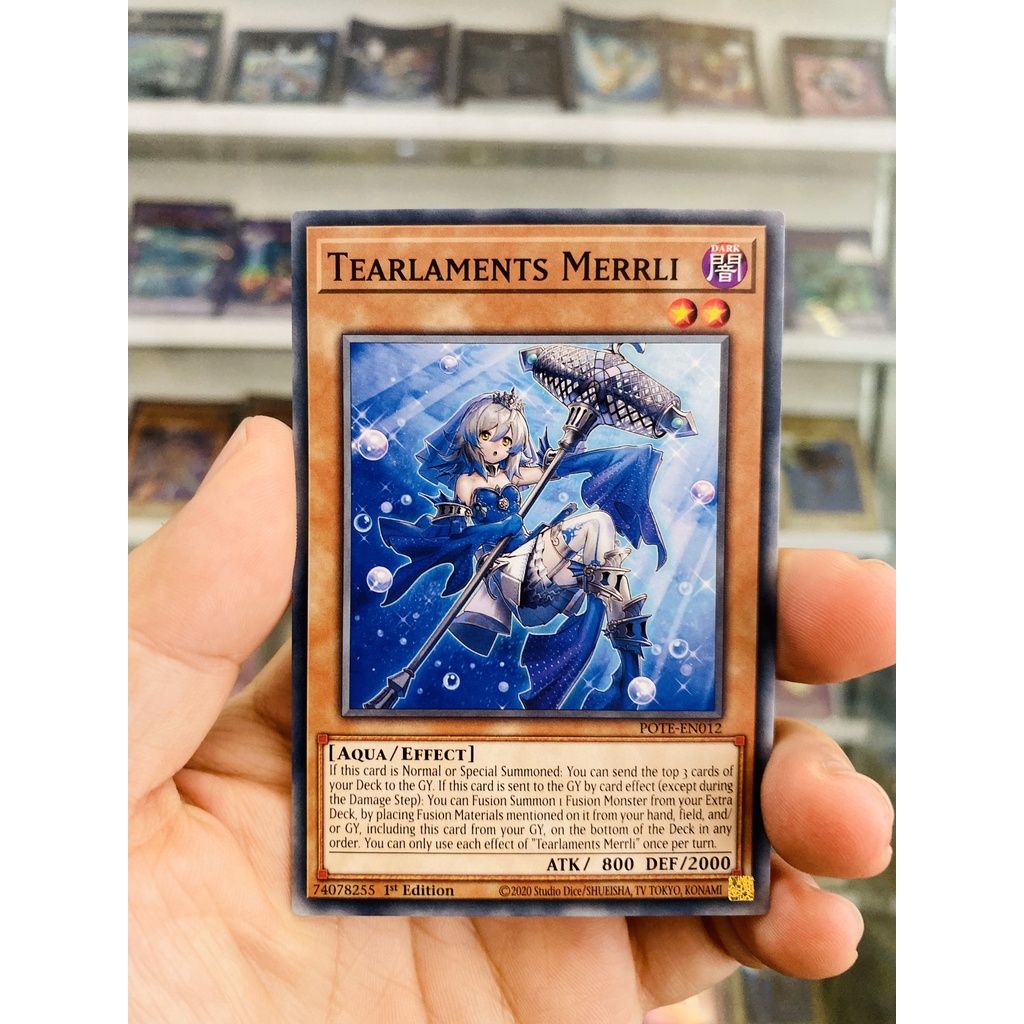 Thẻ Bài YugiOh! Mã POTE-EN012 - Tearlaments Merrli - Common - 1st Edition