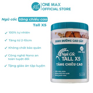 [Mua 2 tặng 1]Ngũ cốc dinh dưỡng TALL NANO X5 Onemax (hỗ trợ tăng chiều cao)
