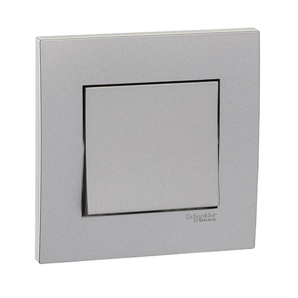 Công tắc đơn 2 chiều KB31_WE_G19 Schneider - Vivace màu trắng 250VAC 1 gang