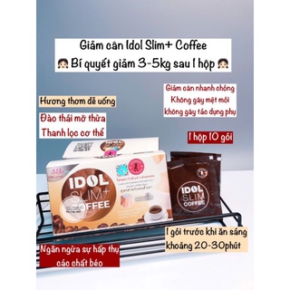 Cà phê giảm cân idol slim coffee thái lan
