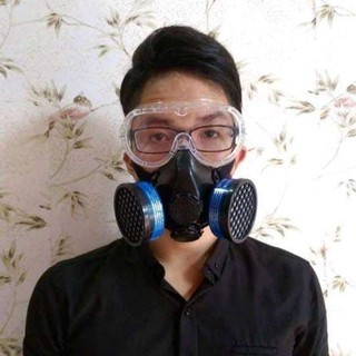 Mặt Nạ Phòng Chống Độc Việt Nam 2 Lọc Chuyên Chống Bụi, Xịt Thuốc, Hóa Chất Loại Tốt
