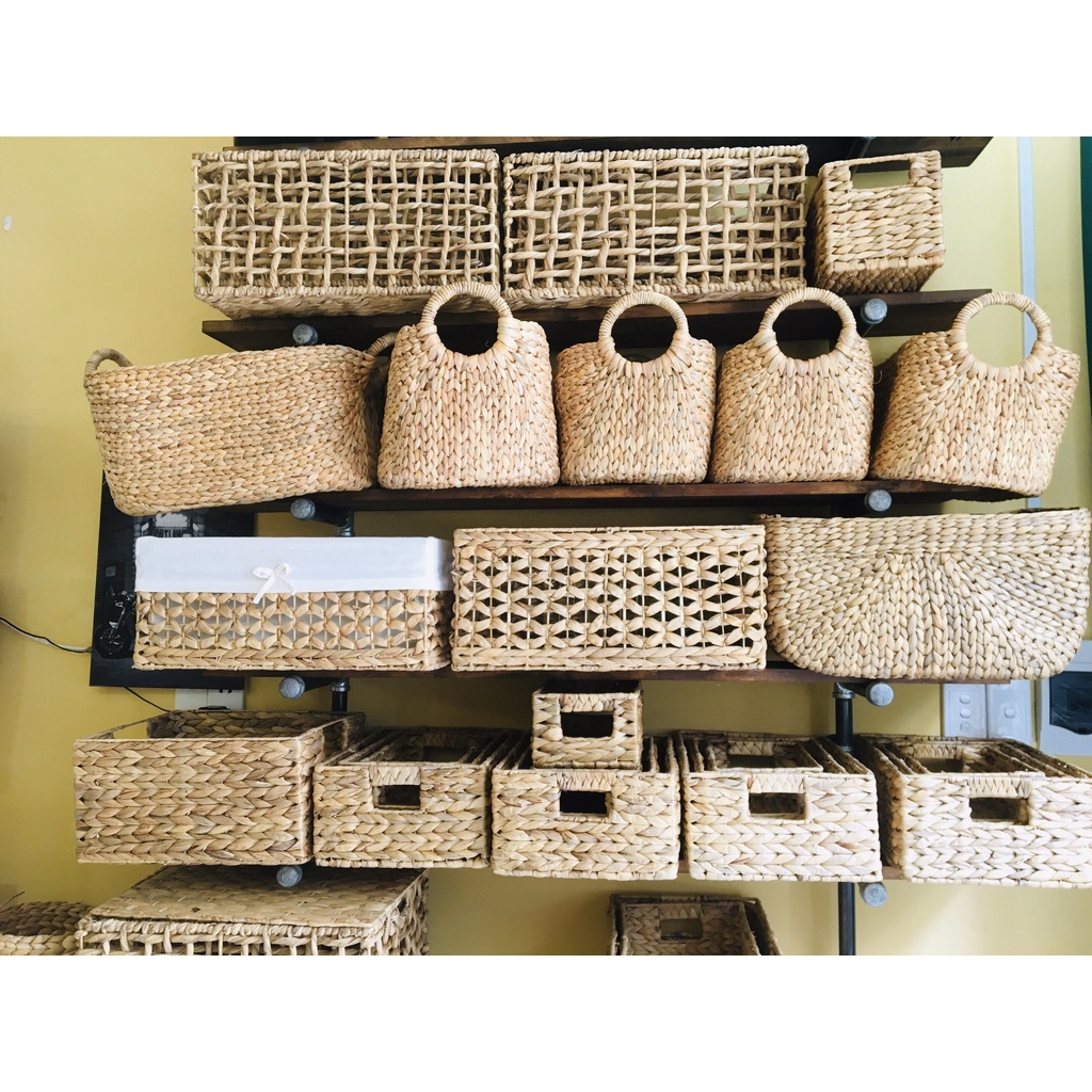 Khay Lục Bình Decor & Đựng Các Loại Vật Dụng Đa Năng