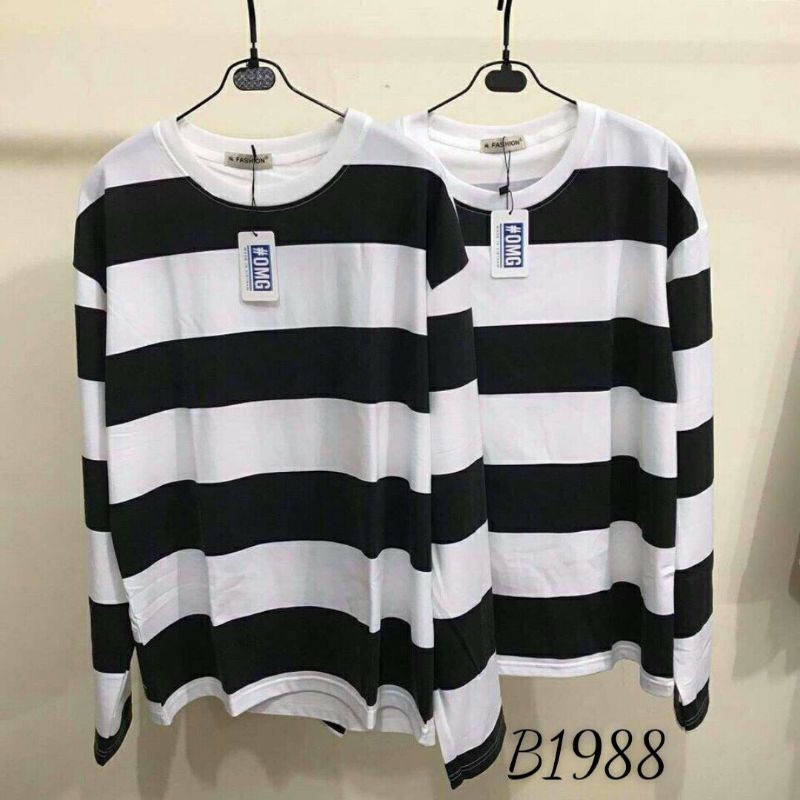 áo tay dài sọc kẻ