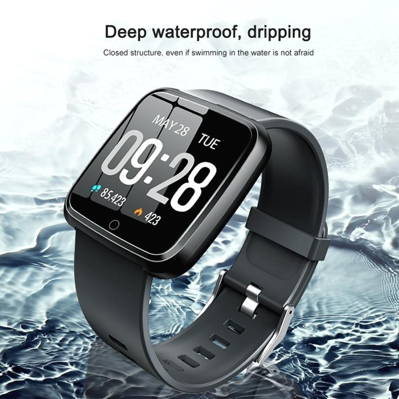 1.3 inch Color Screen Y7 Smartwatch Waterproof Heart Rate Sports Smart Bracelet