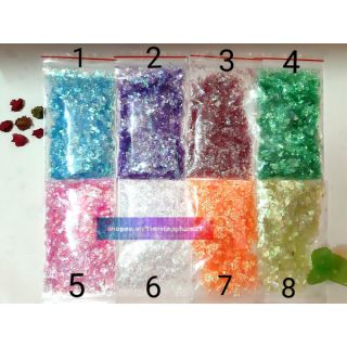 10G, 20G Kim Tuyến Giấy Đủ màu Trang Trí Slime