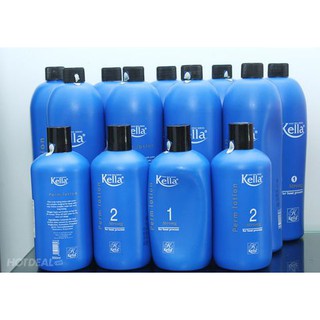 Uốn nóng Kella khỏe 500ml xanh dương 🥰 Giá Rẻ 🥰 Tận Gốc uấn nóng setting cho tóc to dày căng bền lọn bóng không khô tóc.